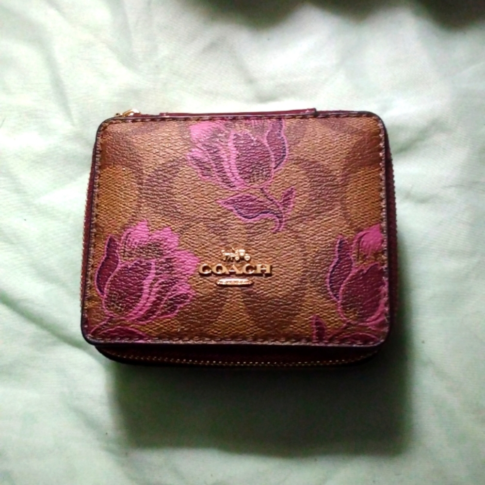 Coach Flower Jewelry Box